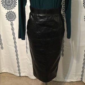 Vintage Wilson’s Leather Skirt